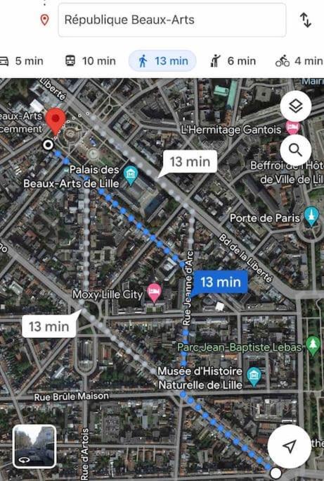 Appartement F3 & Solferino Lille Eksteriør bilde